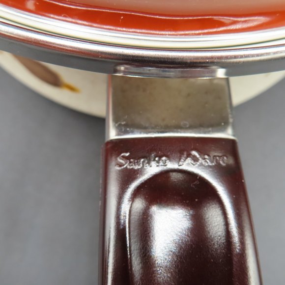 Sanko Enameled Vintage Cookware Japan Show Pans sauce pot MCM Mid Century MCM - Picture 8 of 15
